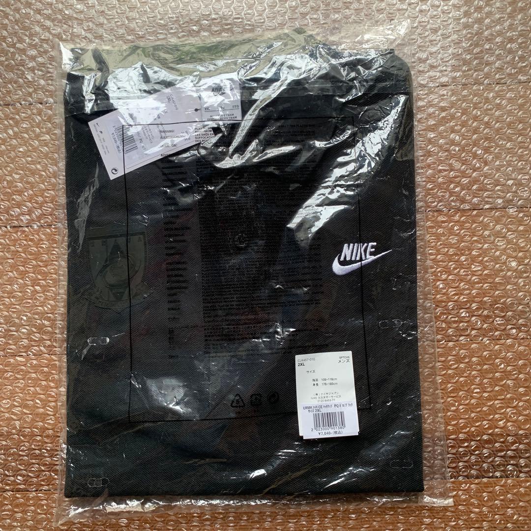 【けんぼう】URMKナイキクラブ　ポロシャツ　Tシャツ　ブラック/2XL