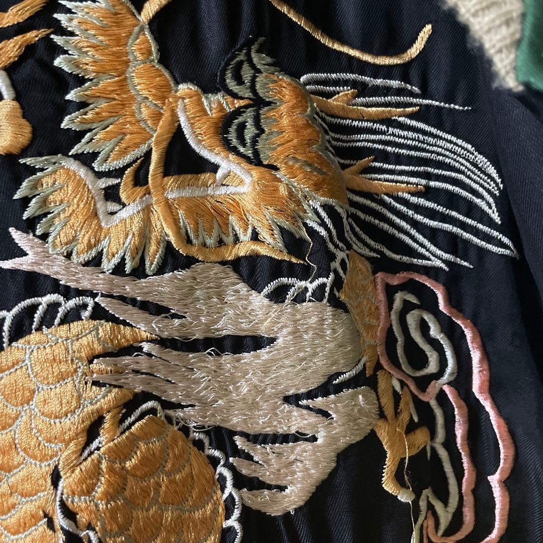 港商　テーラー東洋　リバーシブル スカジャン ロードランナー