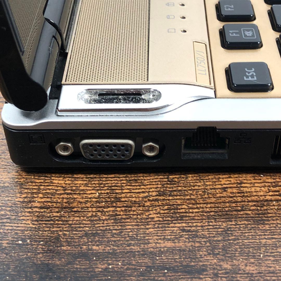 Windowsノート本体 PC-LL750JS1CG Win10pro Office2021pro