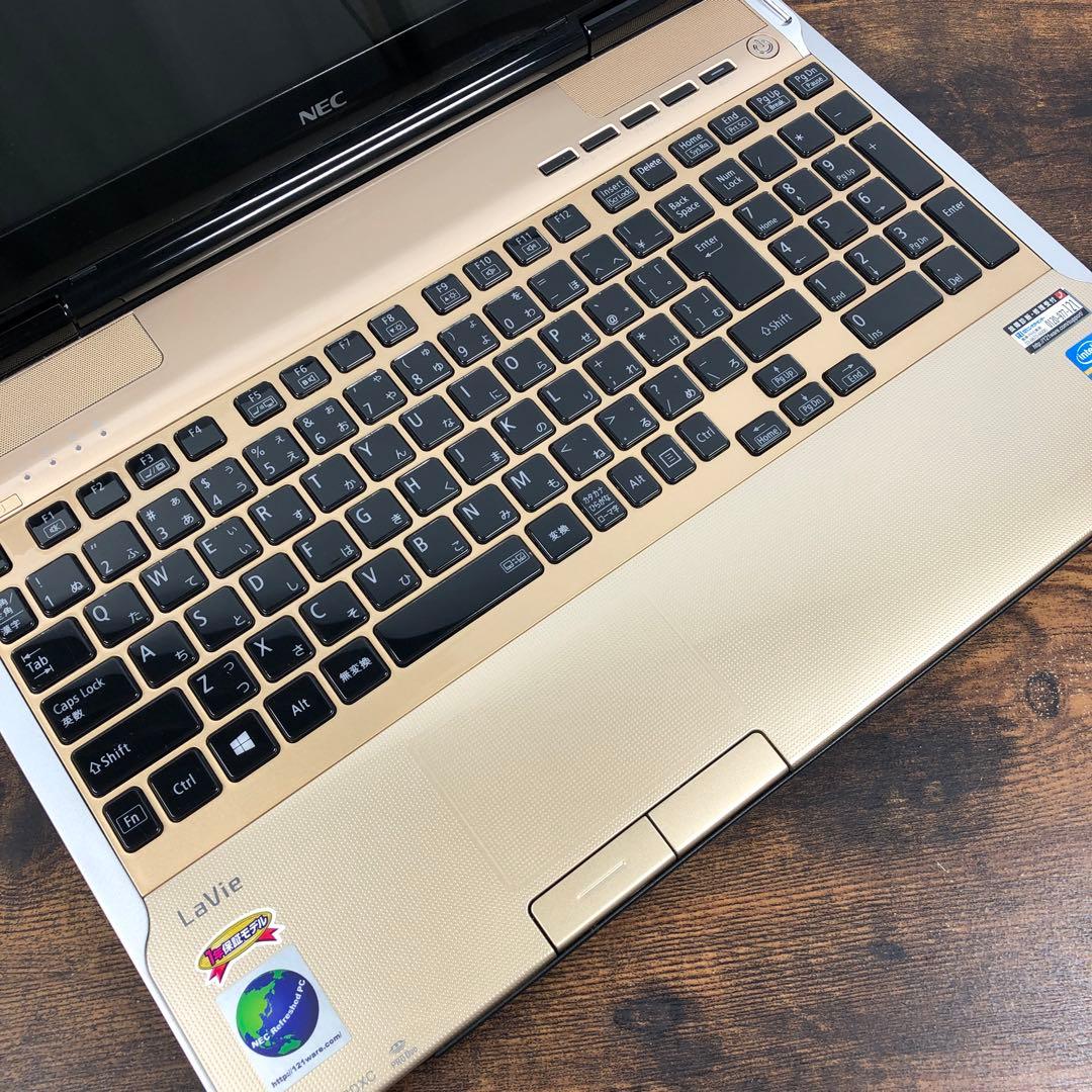 Windowsノート本体 PC-LL750JS1CG Win10pro Office2021pro