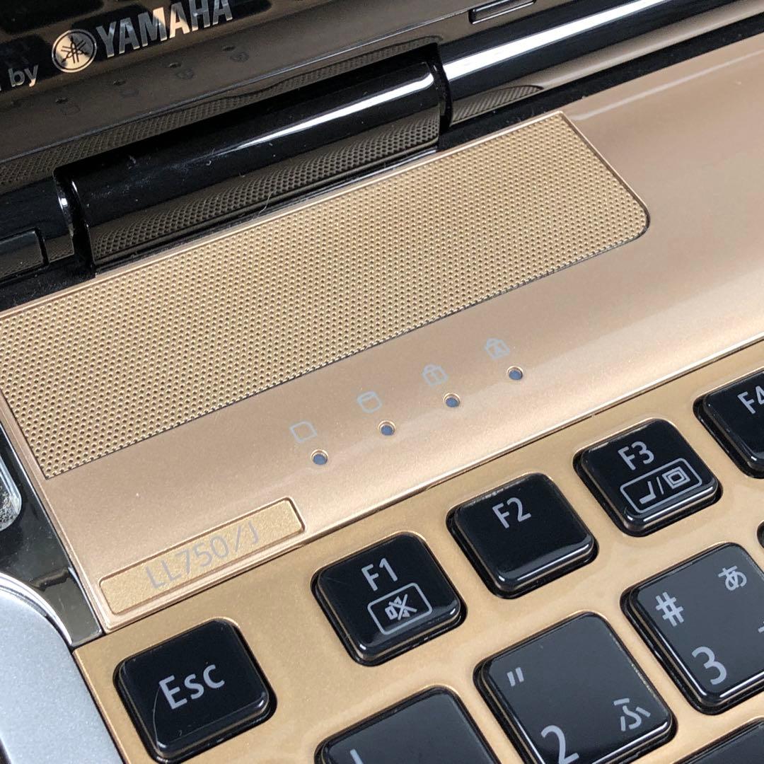 Windowsノート本体 PC-LL750JS1CG Win10pro Office2021pro