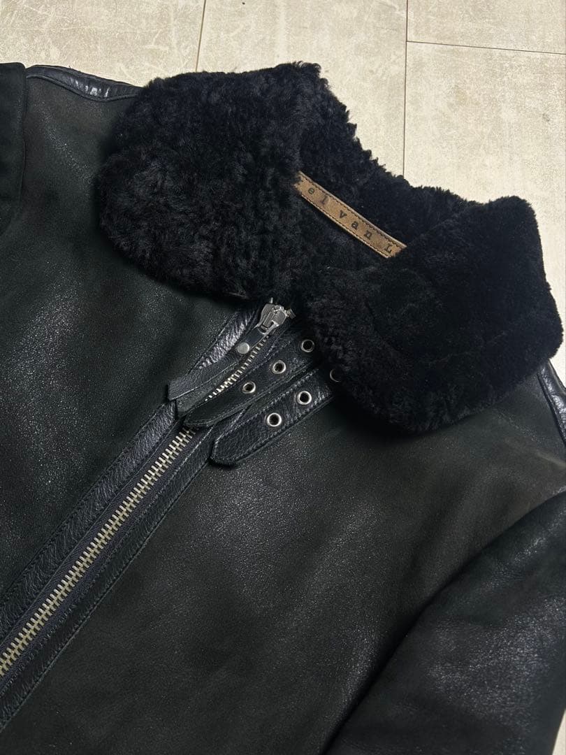 Carel van laere ムートンジャケット