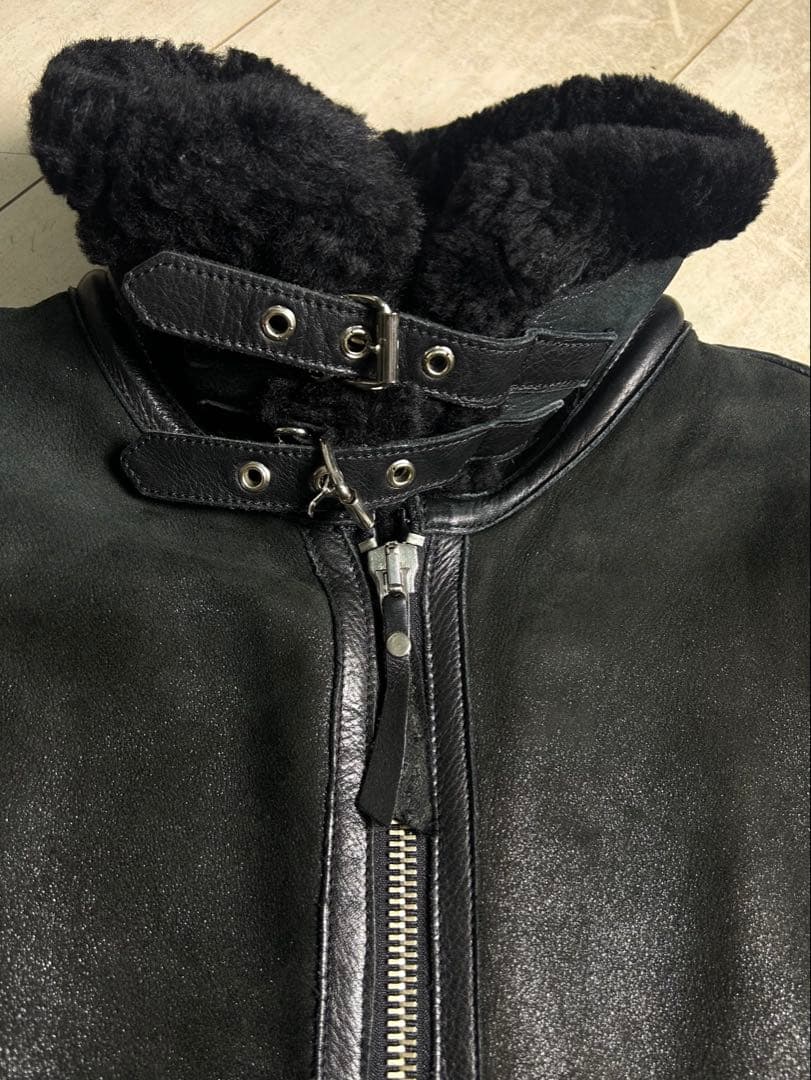 Carel van laere ムートンジャケット