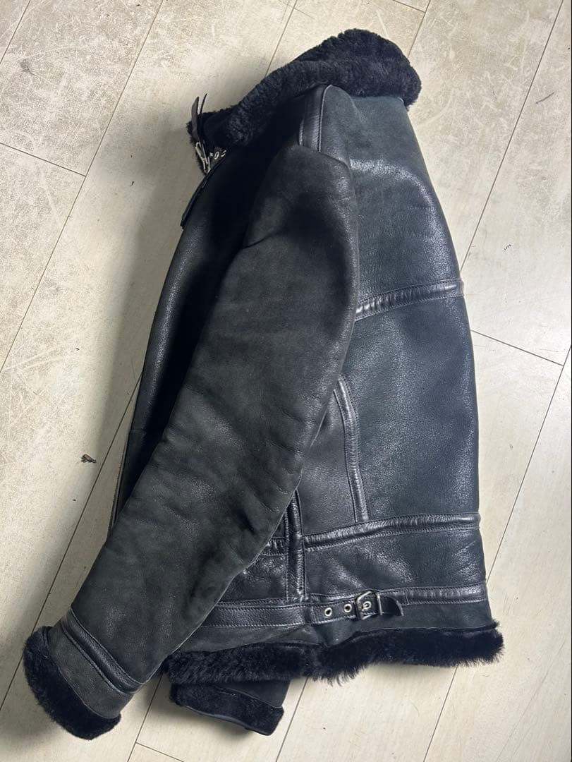 Carel van laere ムートンジャケット