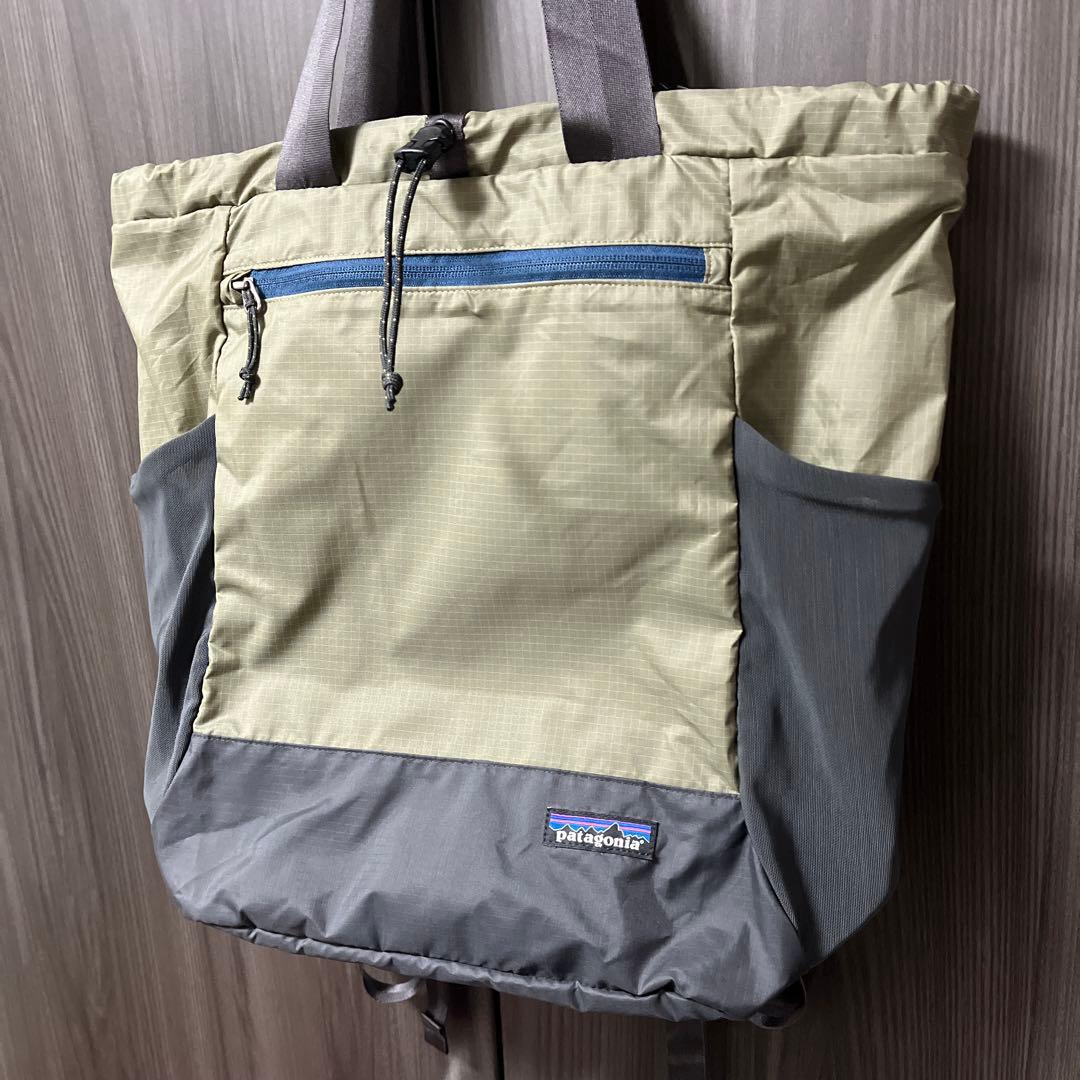 パタゴニア ウルトラライト・ブラックホール・トートバッグ27L カーキ