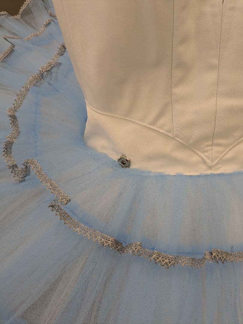 水色 バレエフリルチュチュ 4着セット