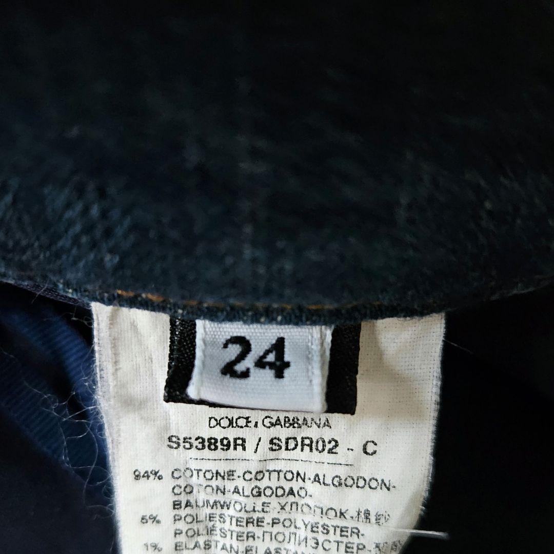 【DOLCE&GABBANA】レディース スタッズ装飾 ローライズデニム y2k