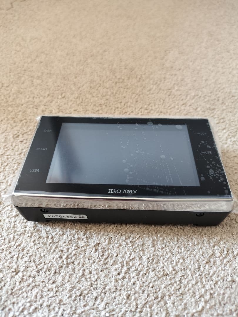 ZERO 709LV レーダー探知機 GPSデータ更新 リコール実施済み 562