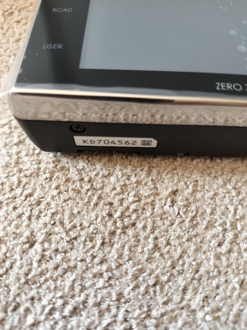 ZERO 709LV レーダー探知機 GPSデータ更新 リコール実施済み 562