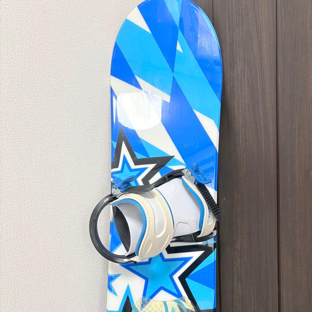 XERES スノーボード 128cm ビンディング付　セット 初心者向け　キッズ