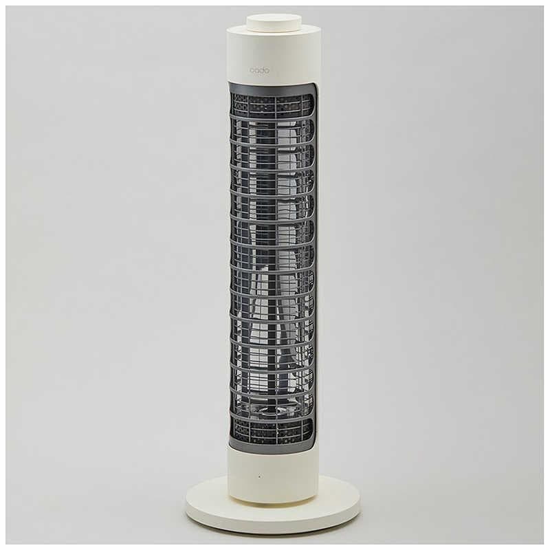 新品同様■カドー■電気ヒーター cado ホワイト SOL-001S-WH