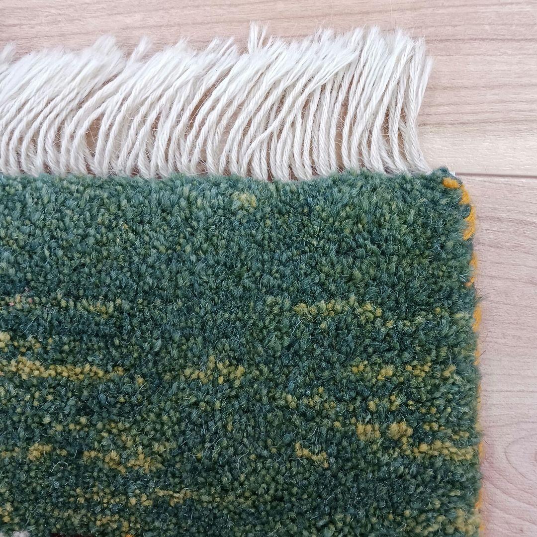 Y2874 ペルシャ絨毯 ギャッペ SHIRZA シラーズ産 ウール100％