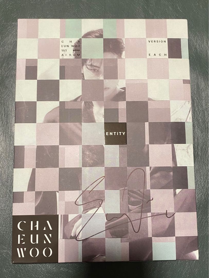 チャウヌ ENTITY 直筆サイン入り ASTRO