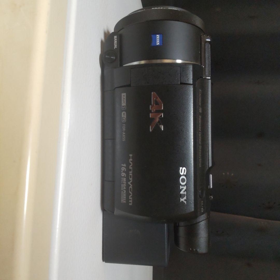 SONY 4K ハンディカム 本体 バッテリー2個付き