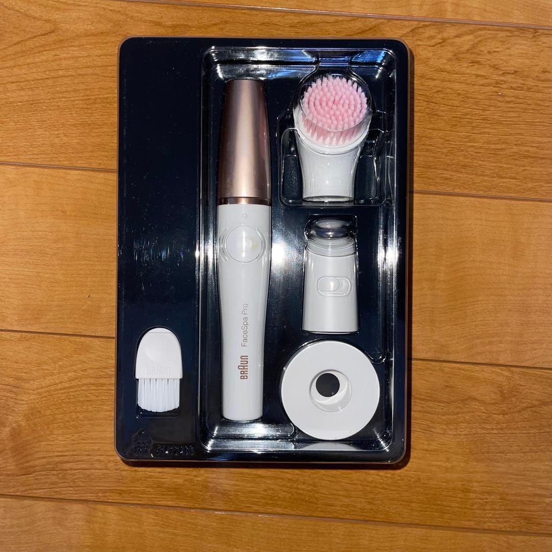 【美品】BRAUN FaceSpa Pro SE911／1〜2回使用／箱あり