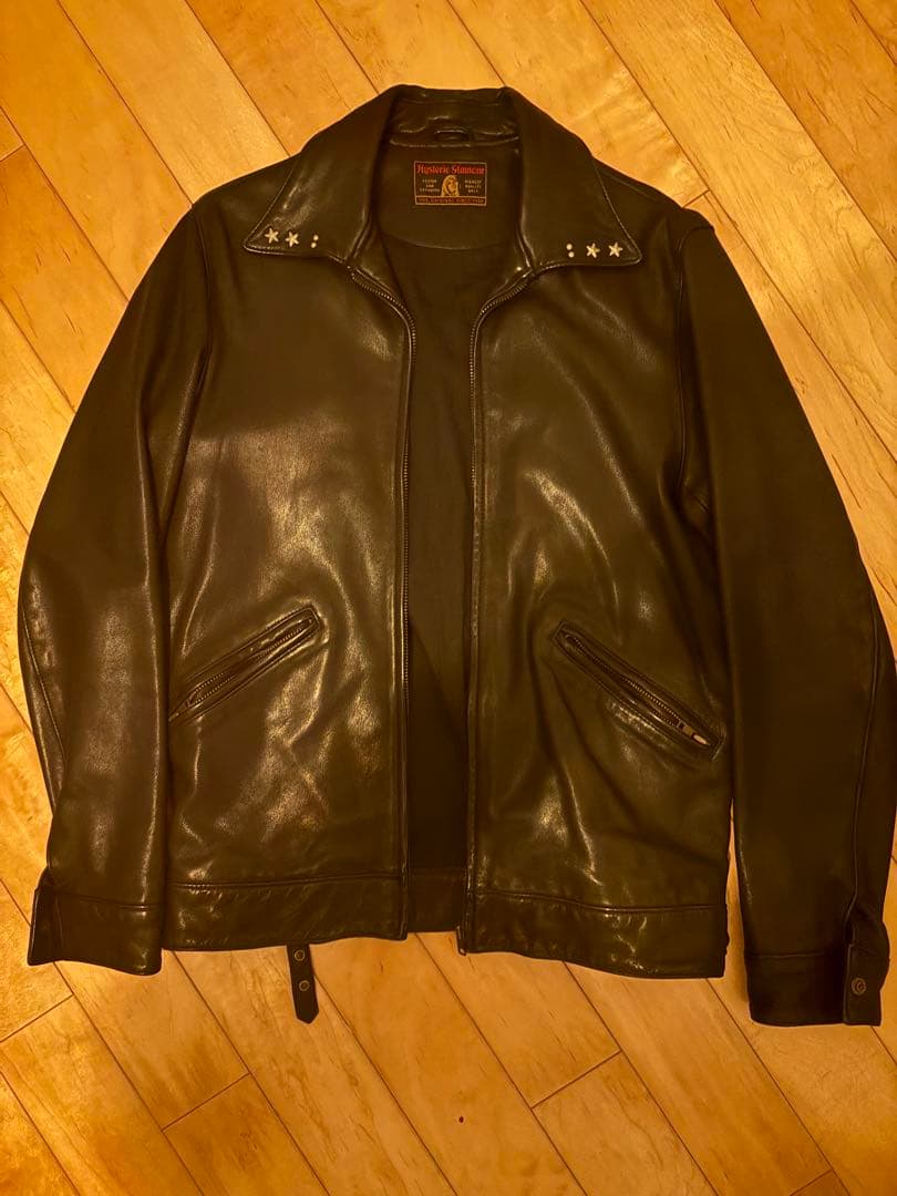 Hysteric Glamour シングルライダースジャケット　Mサイズ