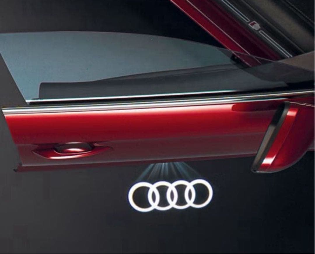 アウディ Audi 純正 ドアエントリーライト カーテシランプ フォーリング