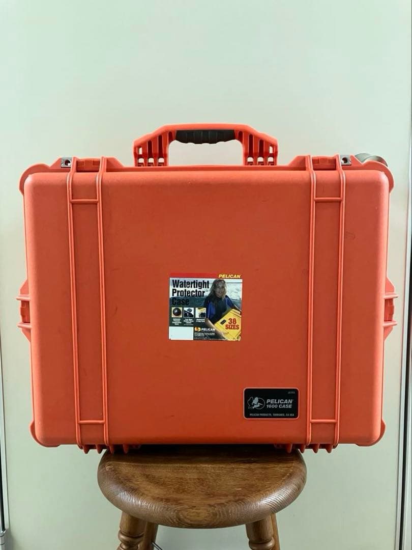 【PELICAN】 1600 PROTECTOR CASE / ORANGE