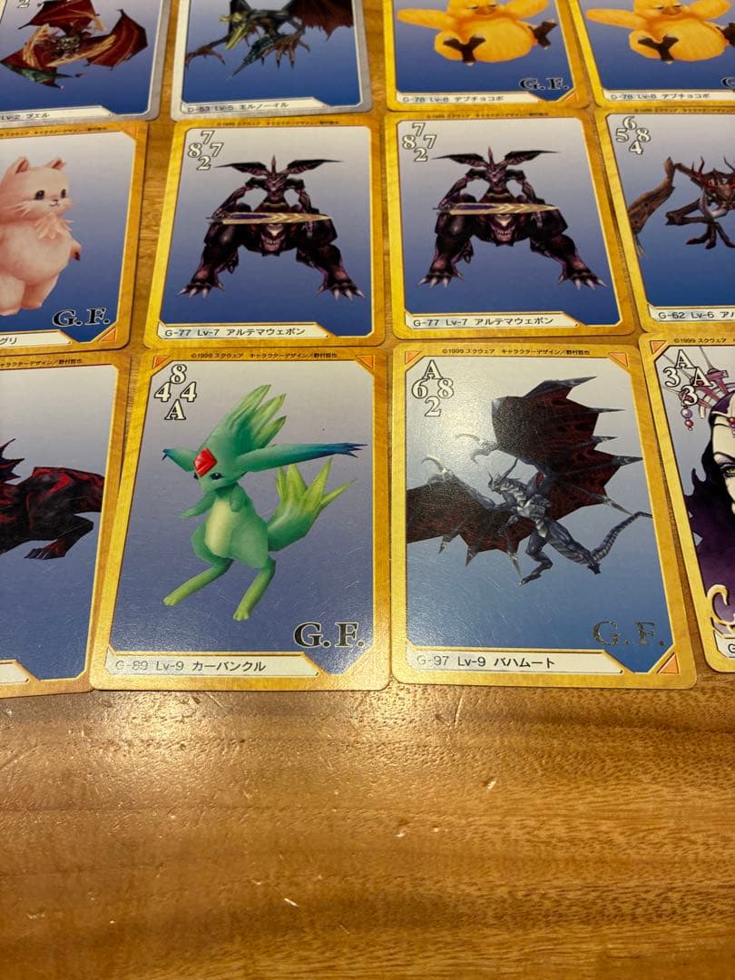 FF8 トリプルトライアド カード 42枚セット　スコール、イデア