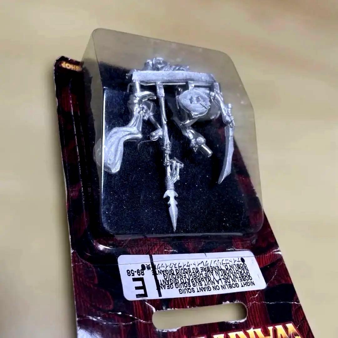 ウォーハンマー　メタル製【ナイトゴブリン／グレイトケイヴスクイッグ騎乗】