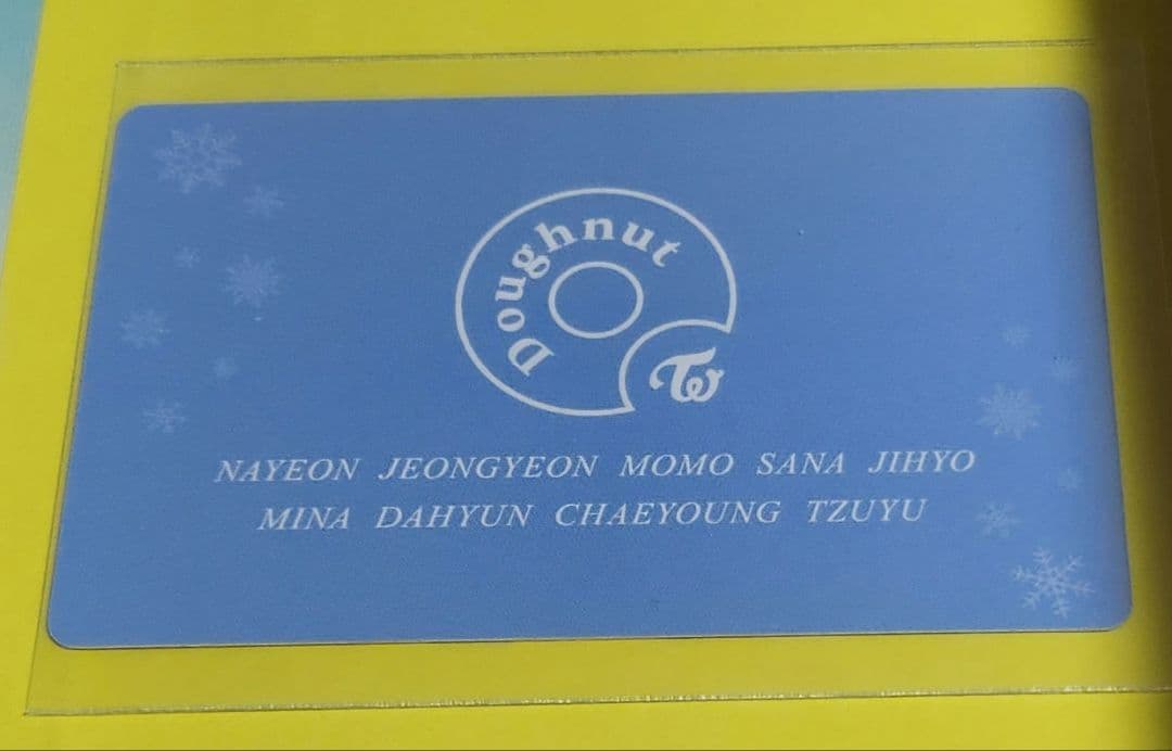 期間限定☆TWICE☆Doughnut ハイタッチ トレカ☆