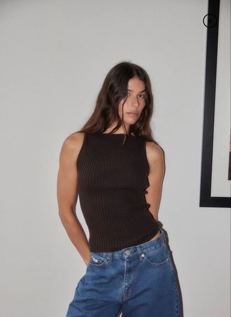 shishijkui KNIT CAMI 白