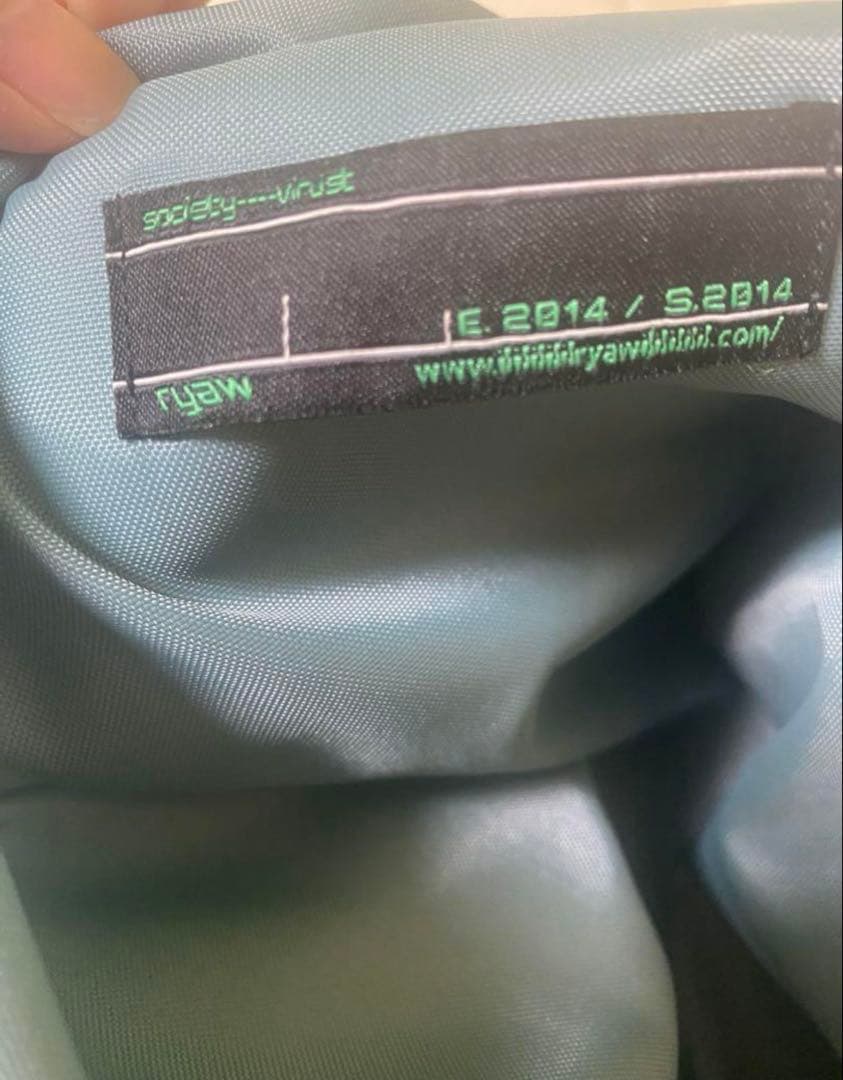 ryaw Leaf Vein BAG avalone ショルダーバック　AQUA