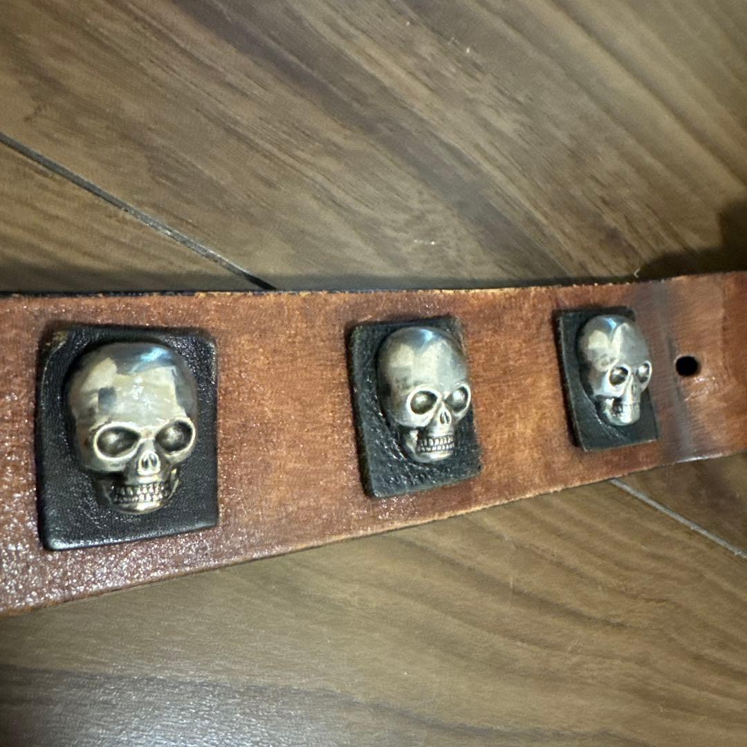 DSQUARED2 スカル ベルト