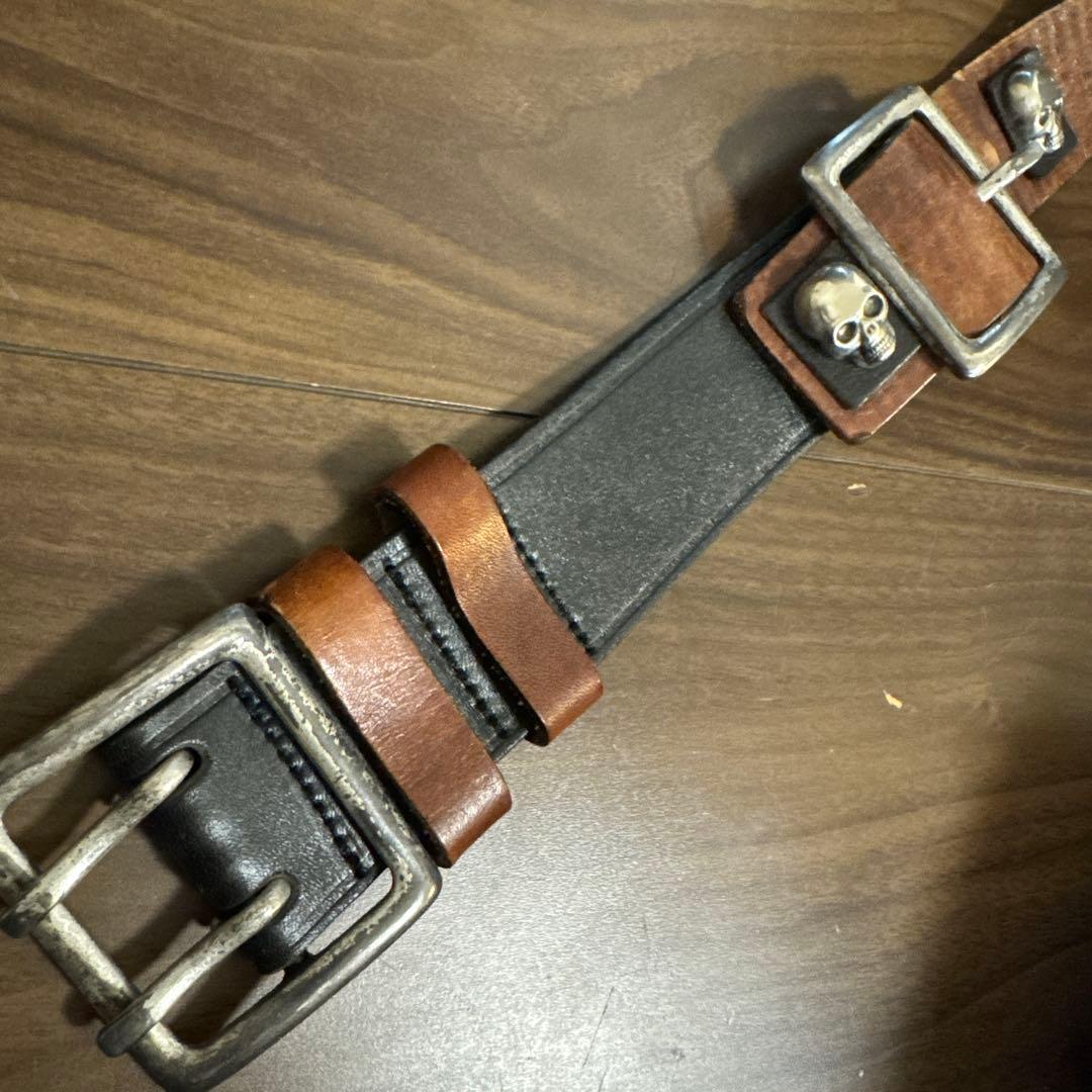DSQUARED2 スカル ベルト