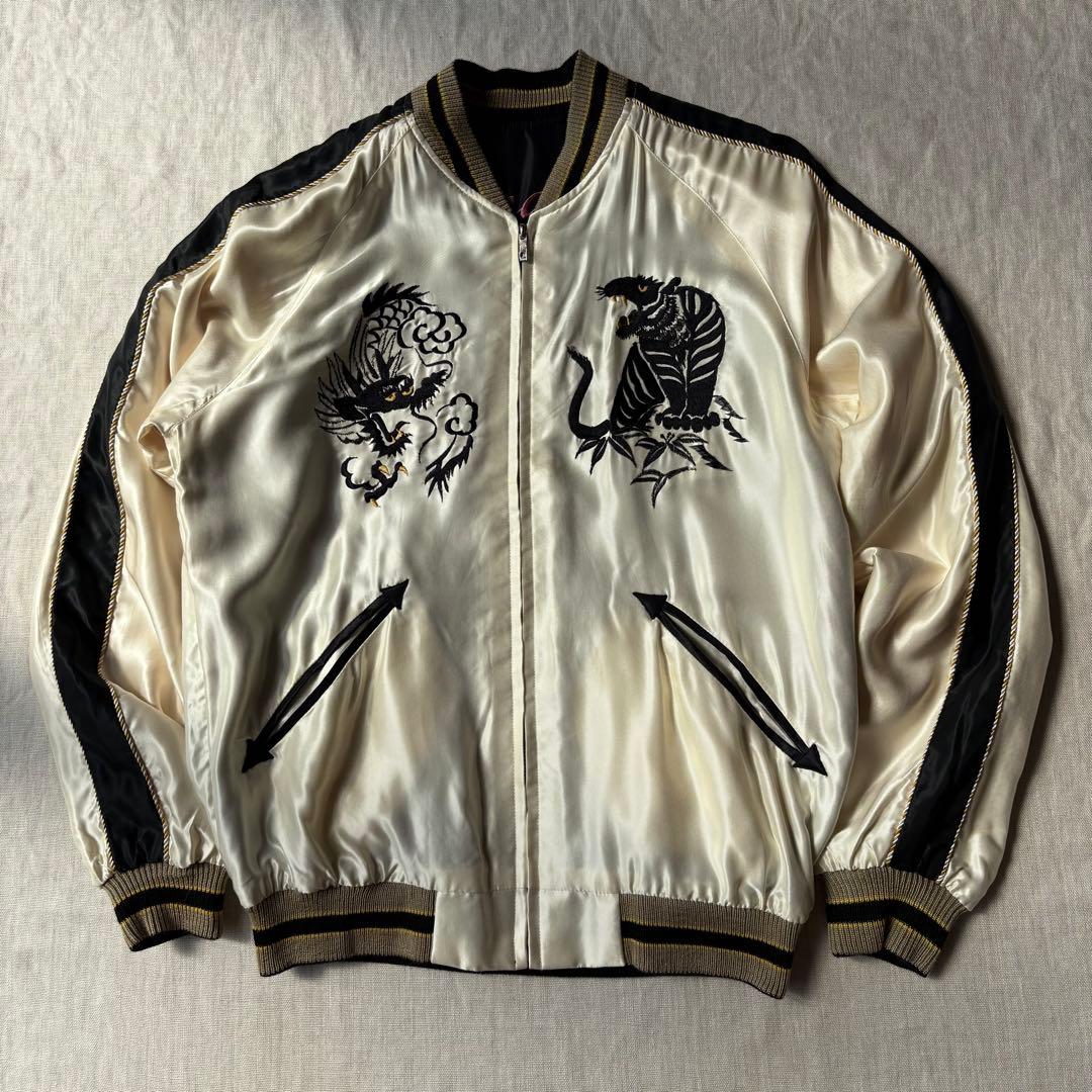 テーラー東洋 スカジャン BLACK EAGLE✕ROARING TIGER