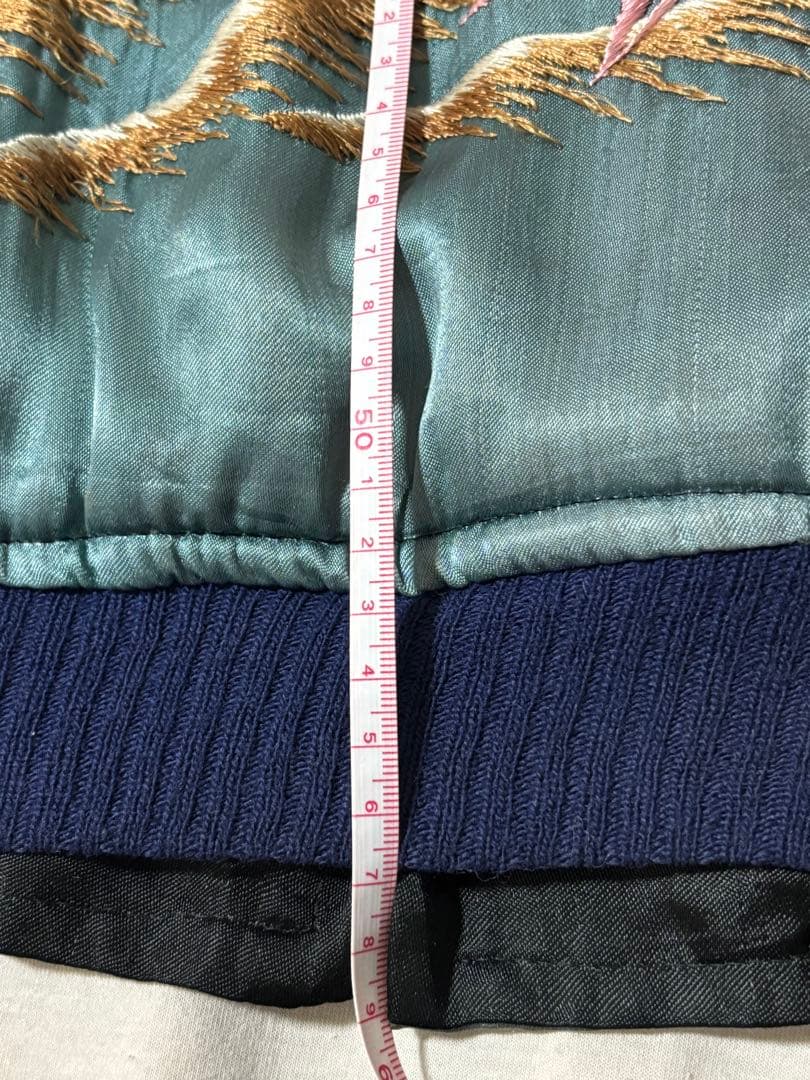 50s スカジャン スーベニアジャケット 虎 鷹 オリジナル レアカラー 中綿