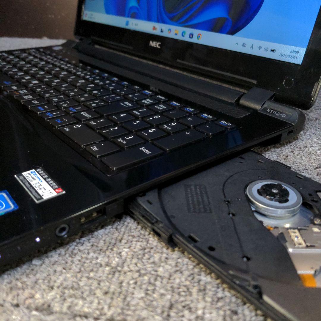 NEC LAVIE ノートPC Windows 11 PC-NS150DAB