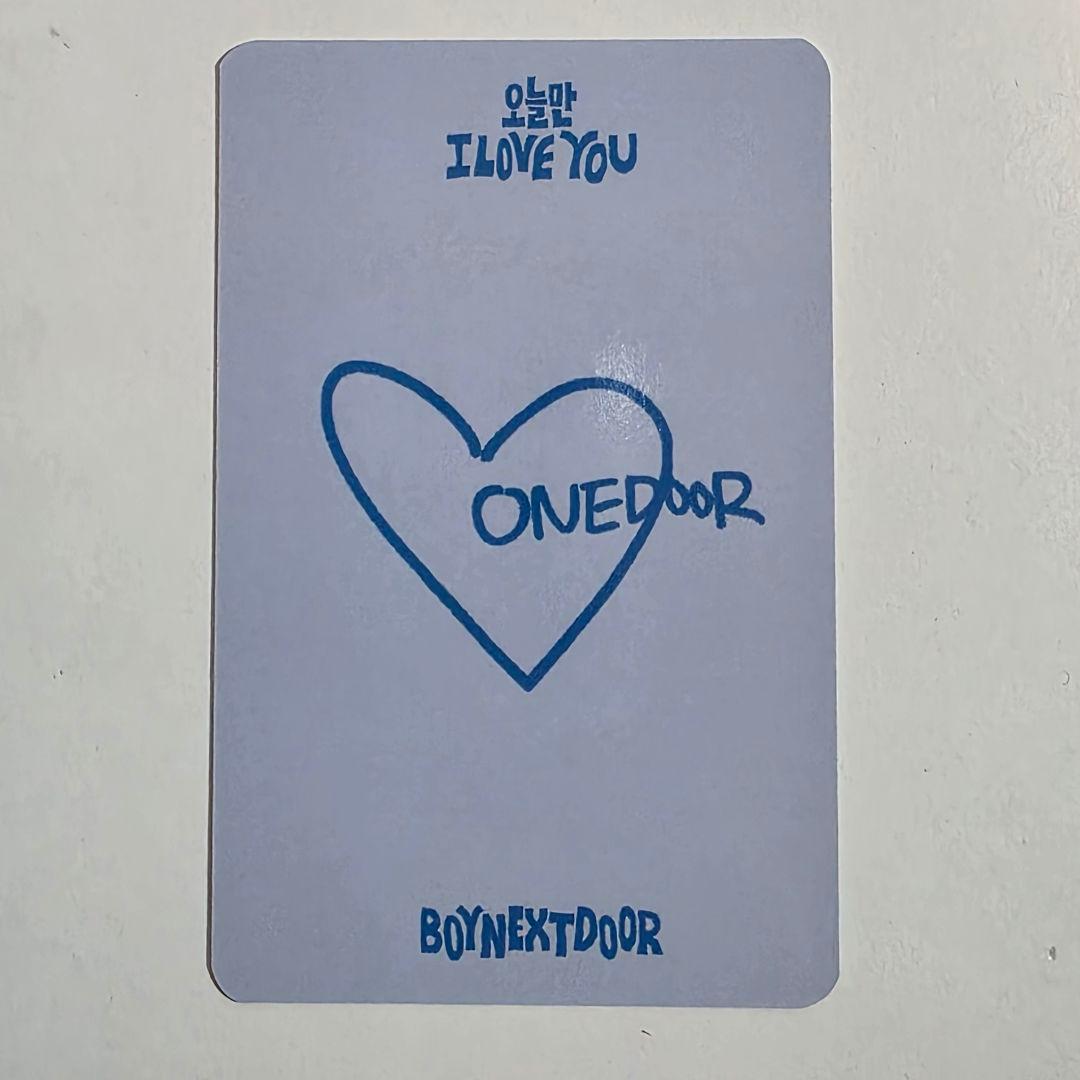 ボネクド 今日だけI LOVE YOU 事前収録 サノク トレカ ソンホ