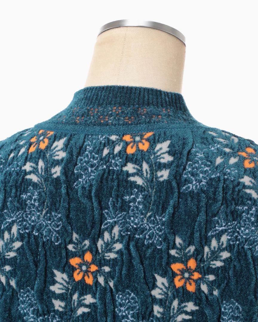 mame ニット　ブルー