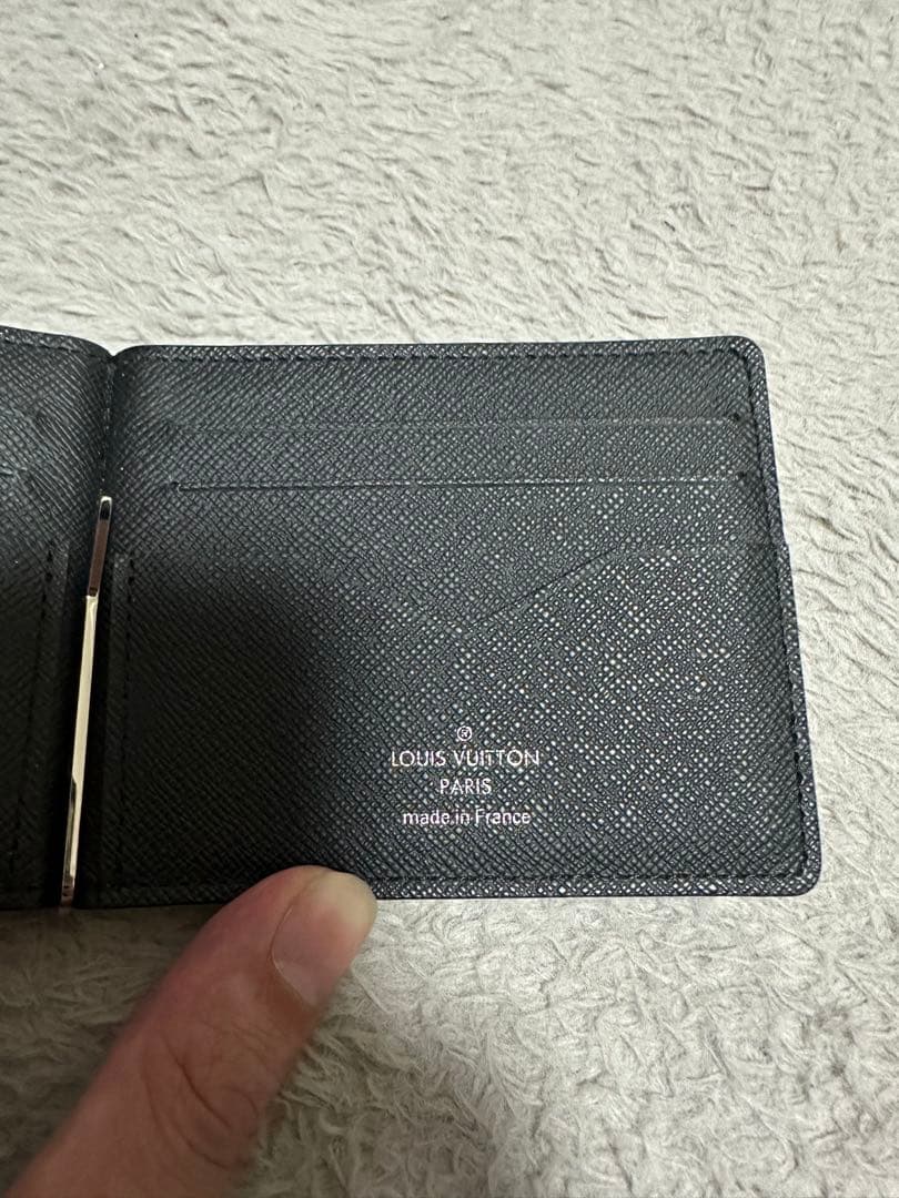 LOUIS VUITTON ブラック マネークリップ