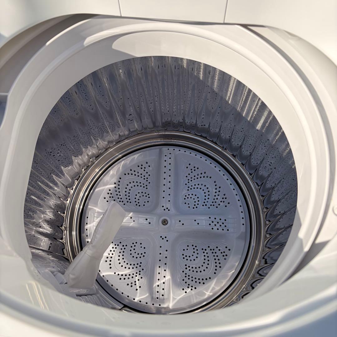 美品　25年製　SHARP 洗濯機　6kg ES-GE6J 単身　一人暮らし