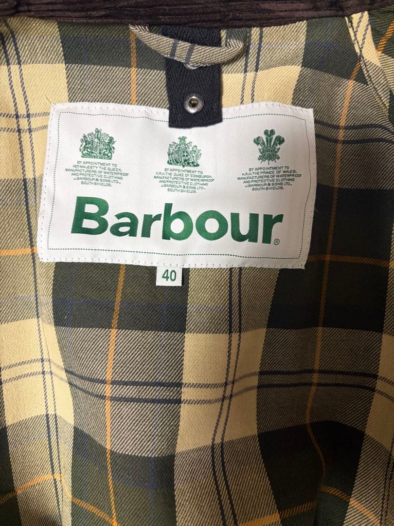 【極美品】Barbour ビデイルsl ジャケット 40サイズ