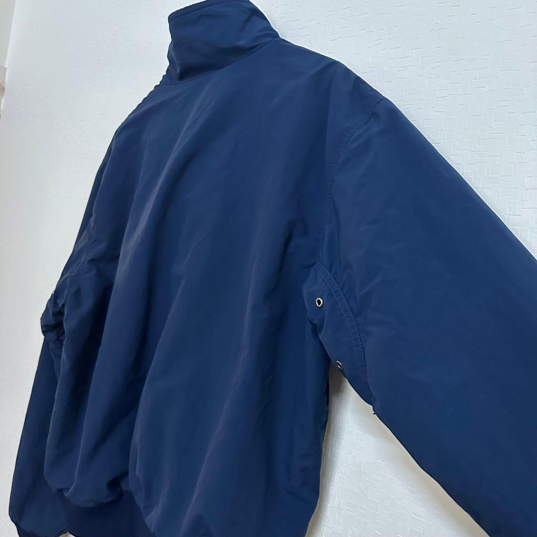 80‘s EDDIE BAUER エディバウアーナイロンブルゾン　裏フリース
