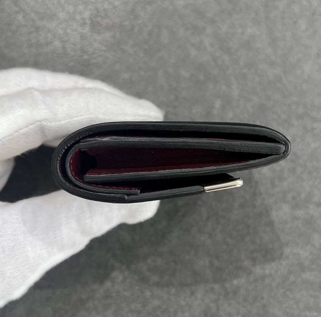 未使用 Cartier マスト ドゥ レザー ケース 小銭入れ 黒