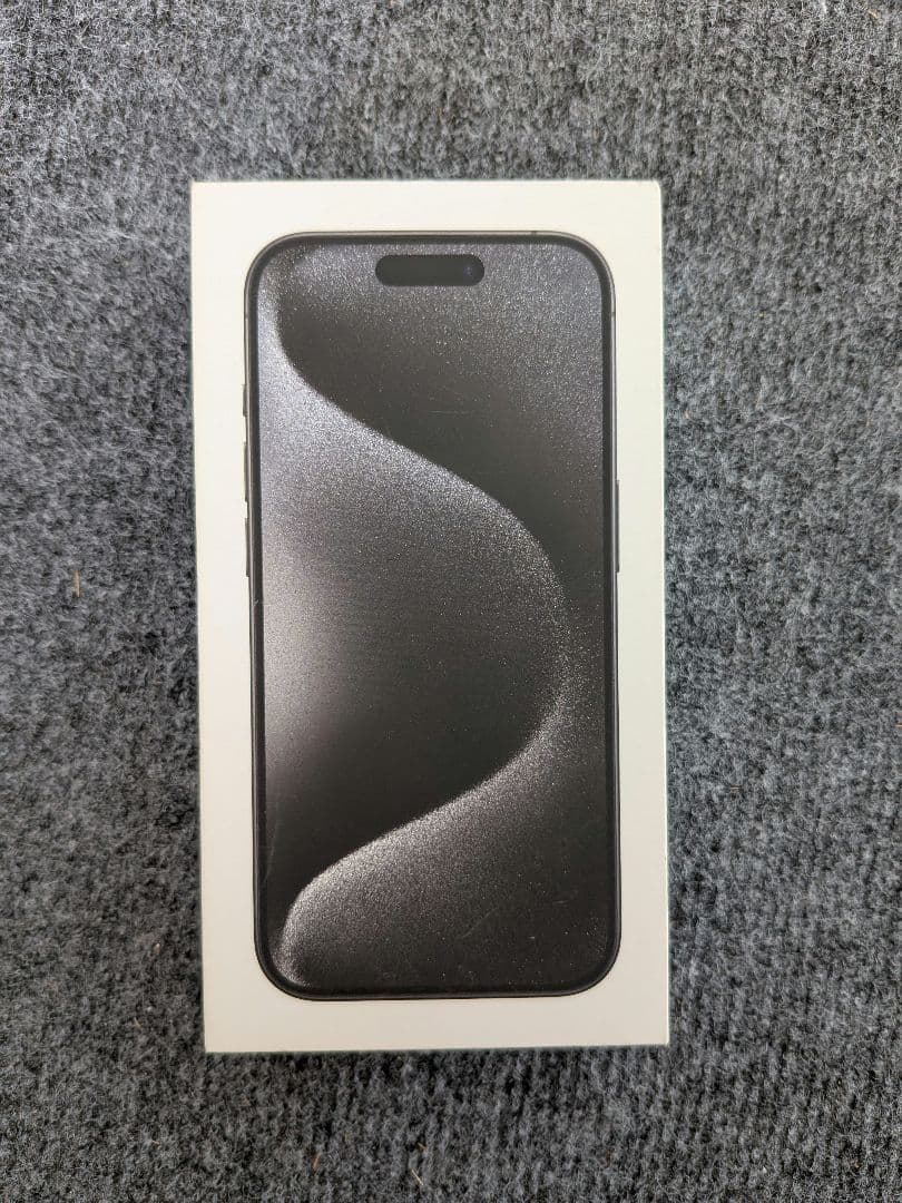 Phone 15 Pro 512GB ブラックチタニ ウム SIMフリー