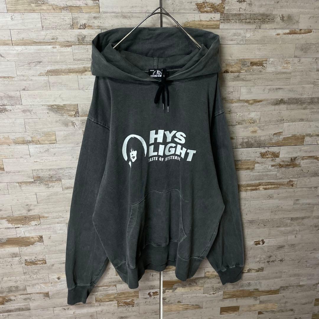 3550U【希少モデル】ヒステリックグラマー☆ヒスガール ビッグロゴ パーカー