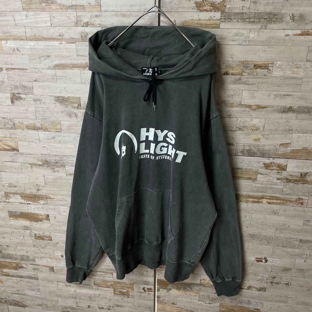 3550U【希少モデル】ヒステリックグラマー☆ヒスガール ビッグロゴ パーカー