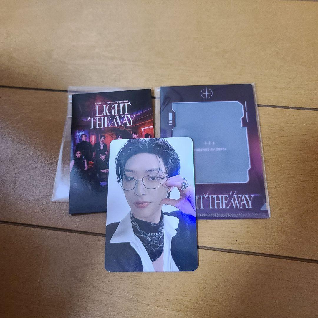 Ateez VRコンサート 特典 ホロ トレカ ミンギ