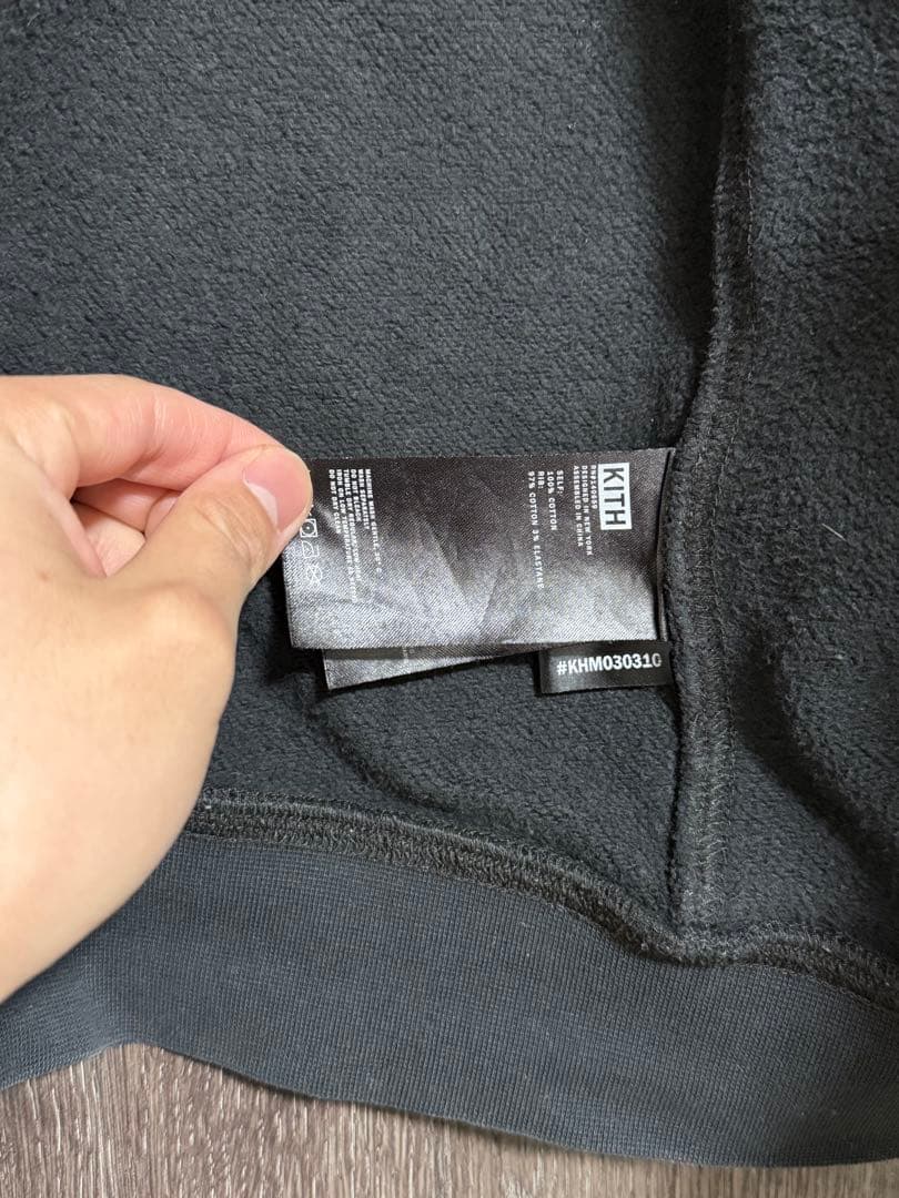 kith ジップアップパーカー