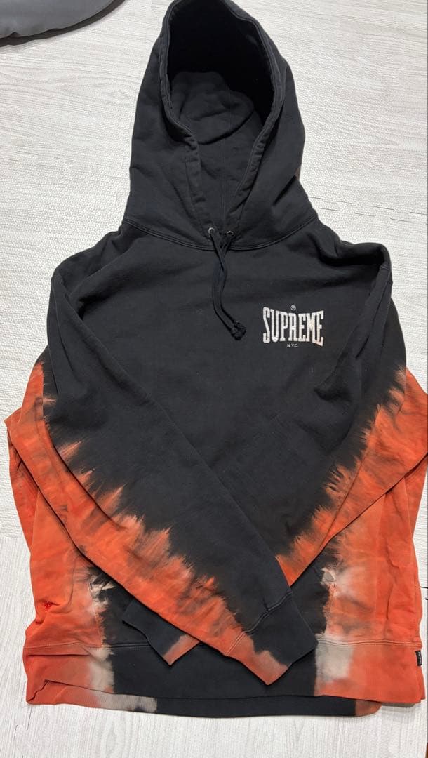 トップス SUPREME 21AW Bleached Hooded Sweatshirt