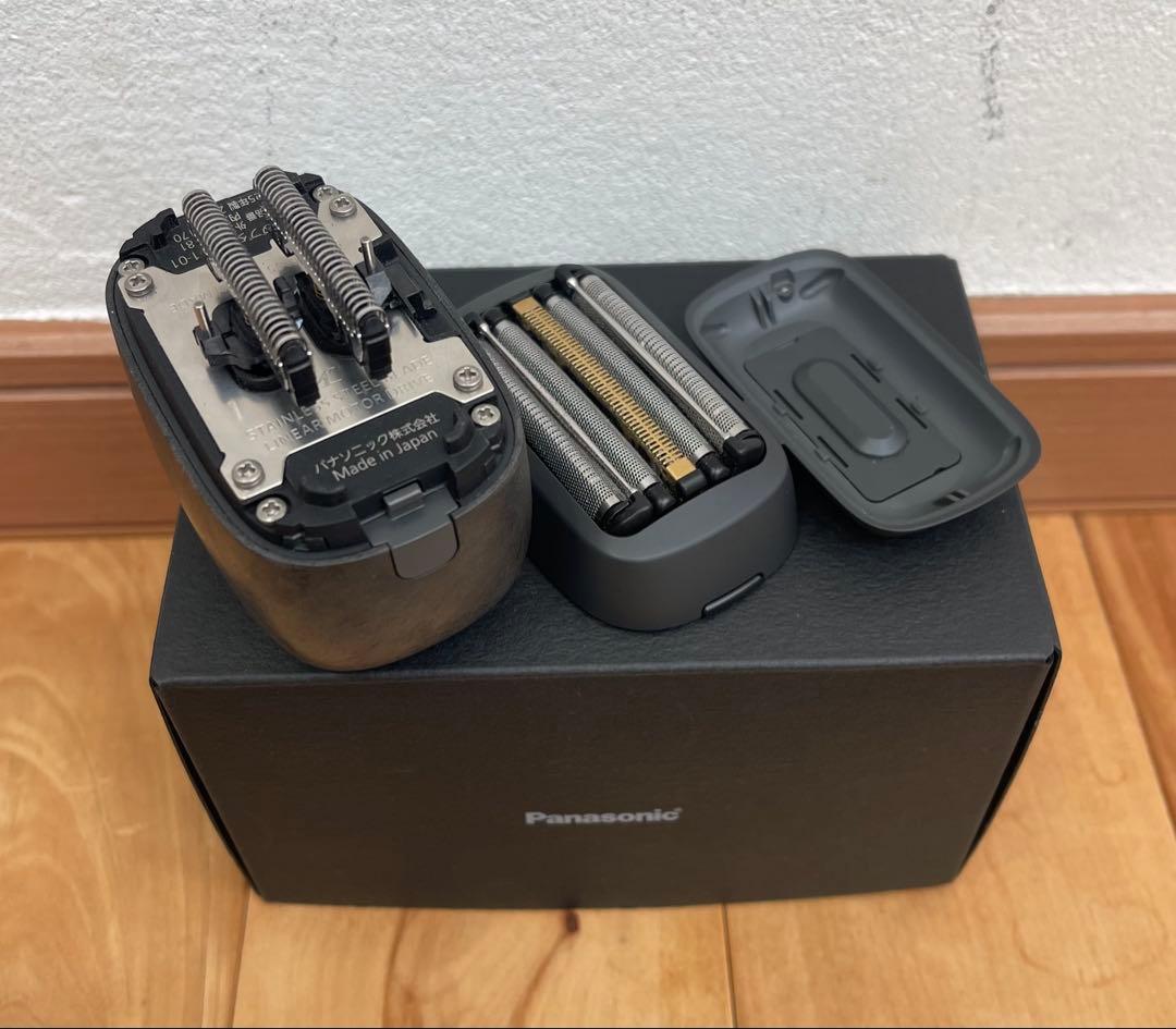 【美品】パナソニック ラムダッシュパームイン マーブルブラックES-PV6A-K