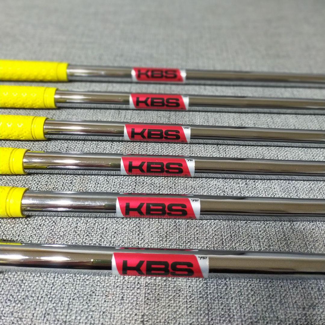【美品】KING MIM　5〜P　アイアンセット KBS S-TAPER120