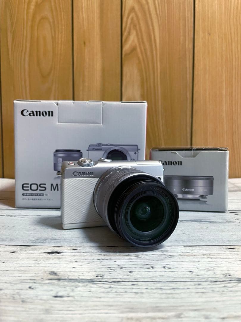 【レンズ2種】Canon EOS M100ミラーレスカメラ