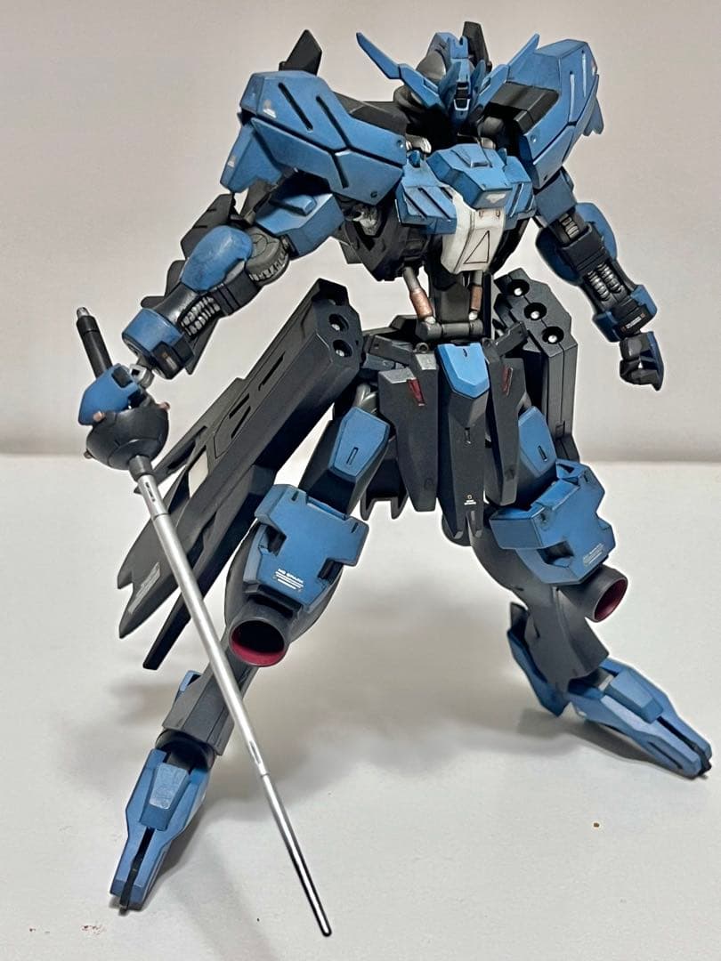 hg ガンプラ　ガンダムヴィダール ウェザリング　全塗装　完成品