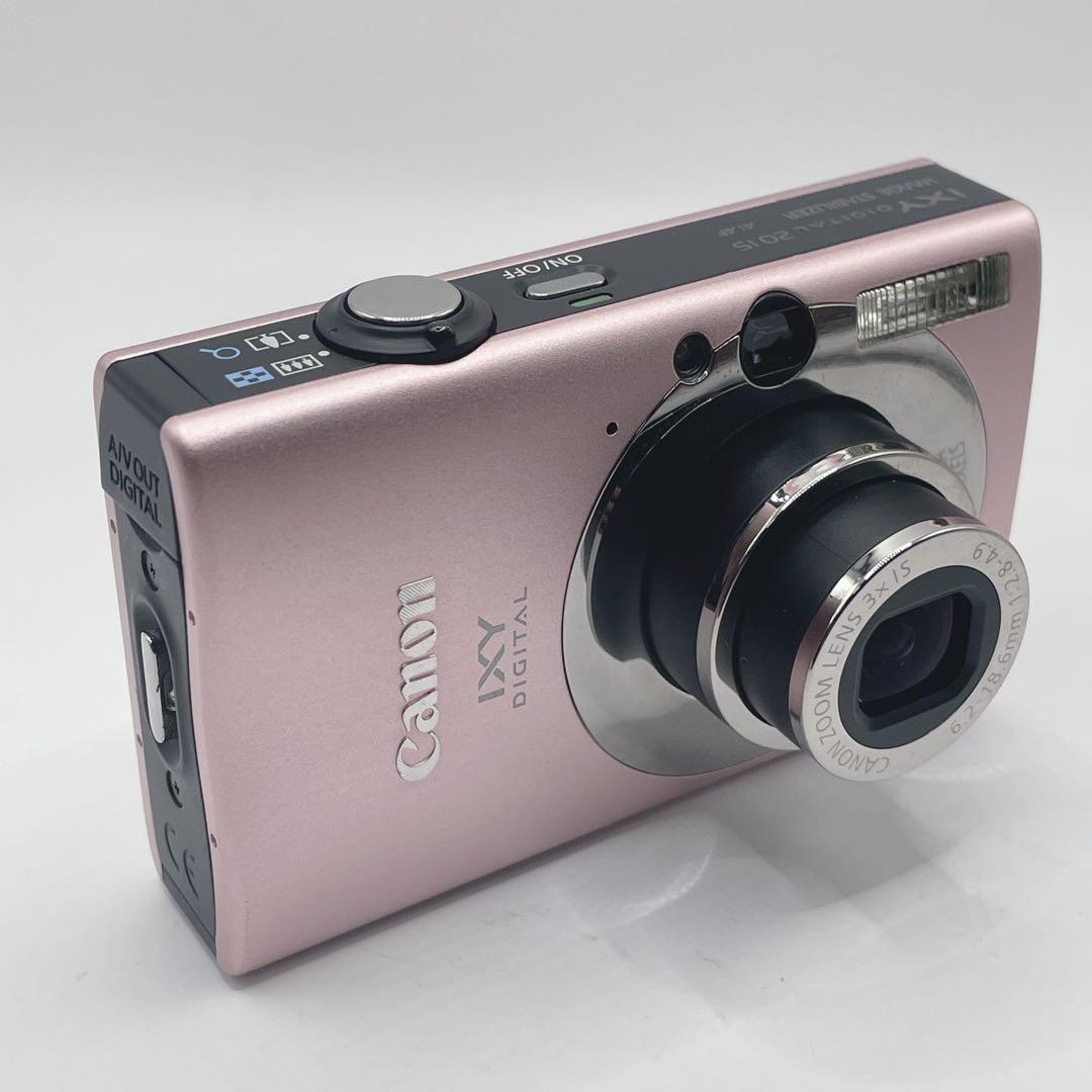 動作品✨Canon IXY DIGTAL 20IS ピンク